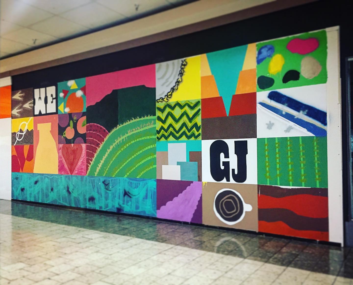 Mesa Mall Mural, 2019