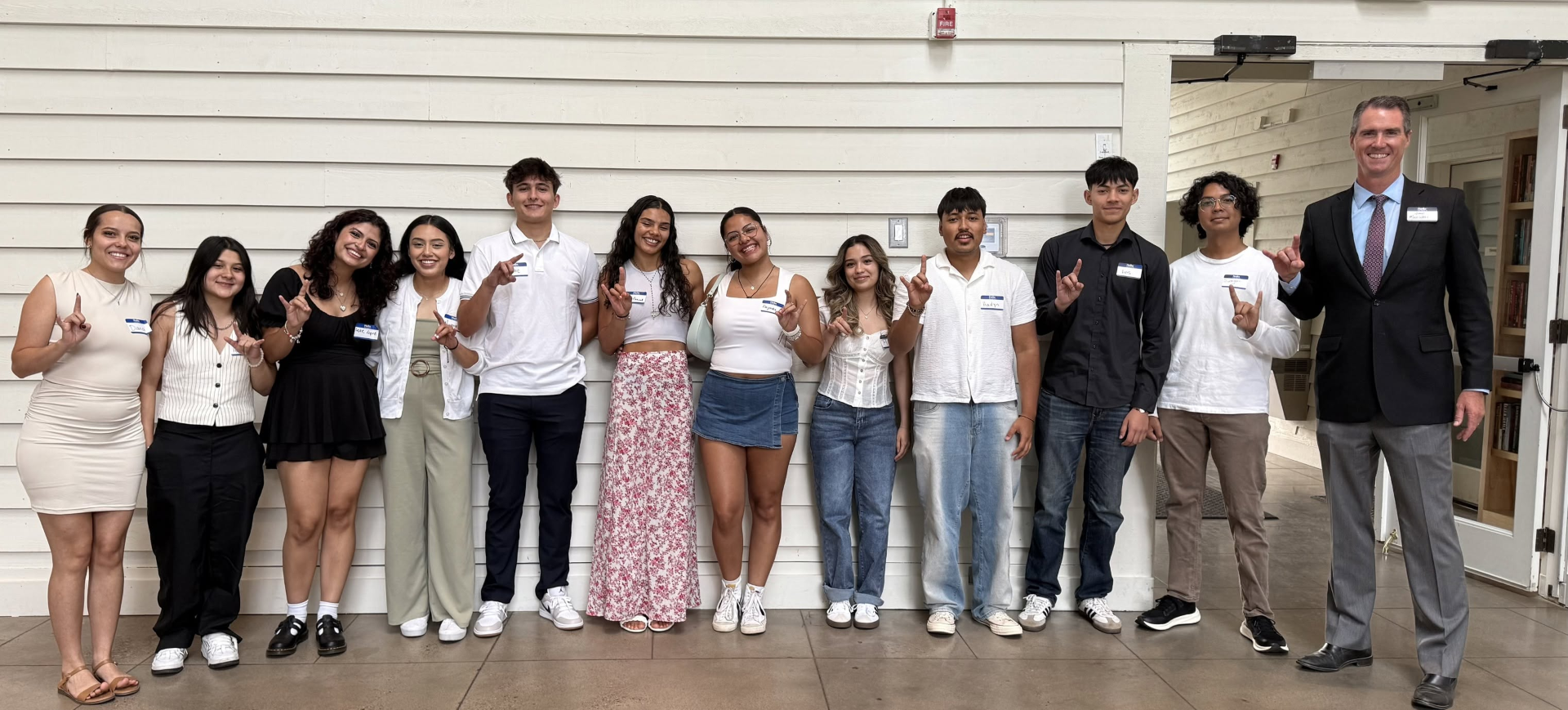 2025 - Incoming Cohort at Eagle Sendoff